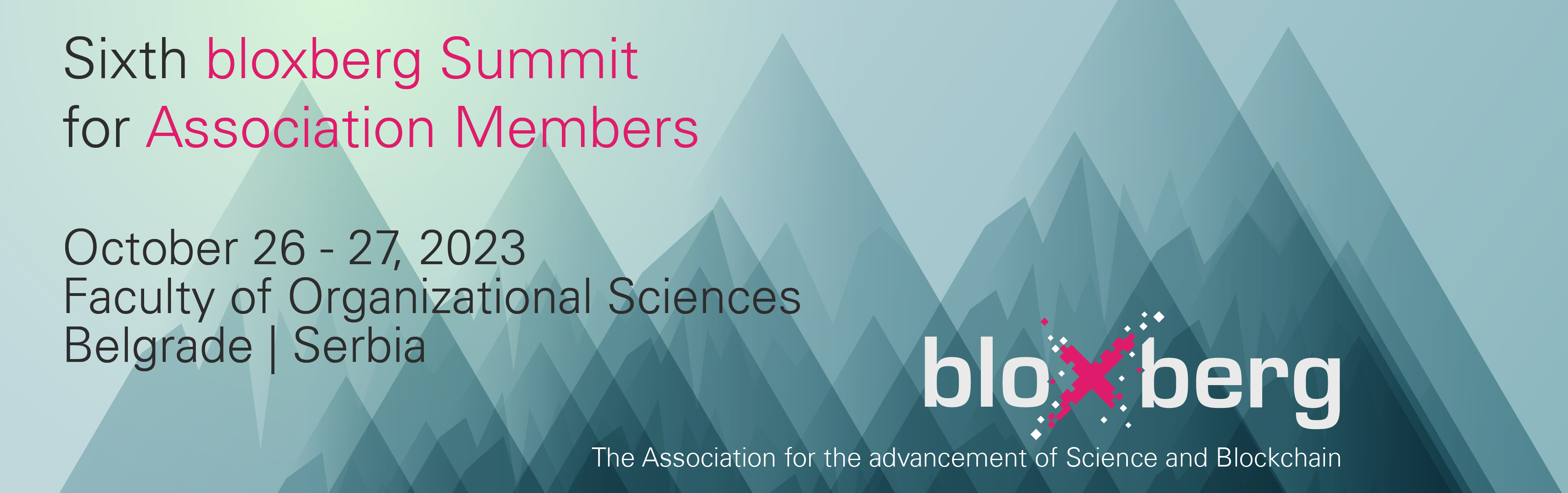 Sixth bloxberg summit for Association Members