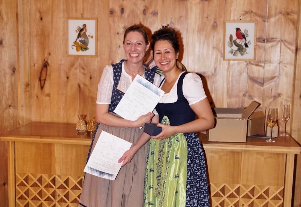 The two happy initiators after a successful signing ceremony The two happy initiators after a successful signing ceremony
